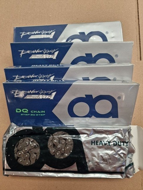 5x nieuwe ketting 420 - 136 schakels o.a. Zundapp Kreidler, Overige merken, DQ, Overige typen, Ophalen of Verzenden
