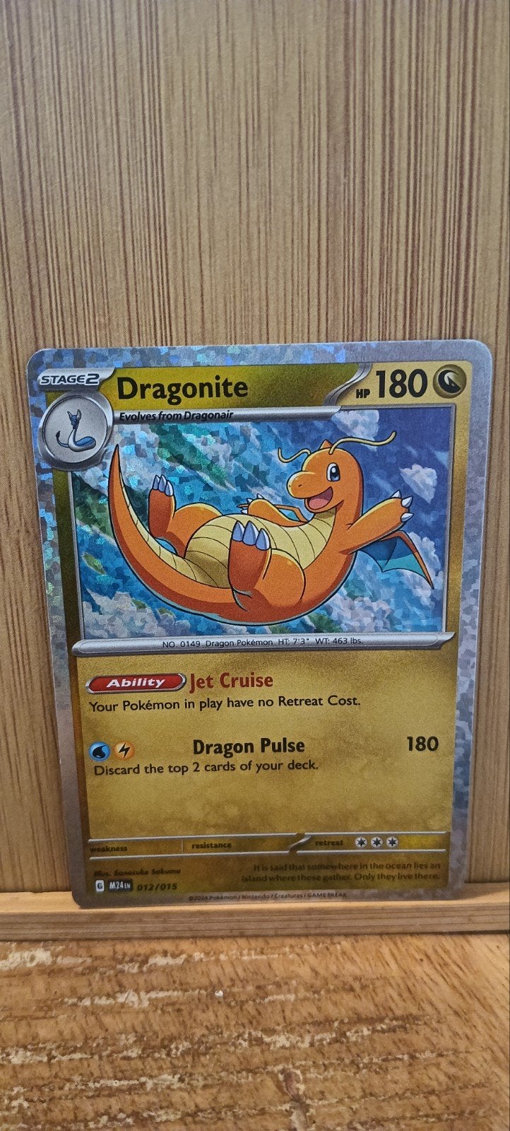 Dragonite  Pokémon Kaart  mc donalds, Ophalen of Verzenden, Zo goed als nieuw