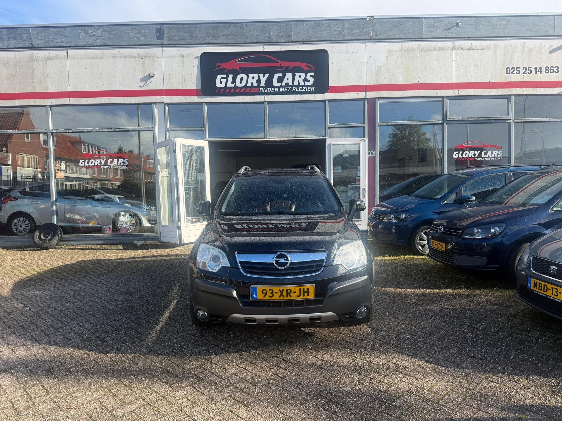 Opel Antara 3.2 V6 Cosmo AUTOMAAT-LEER-ANDROID-PDC-TREKHAAK, Auto's, Automaat, 3195 cc, Zwart, 2000 kg