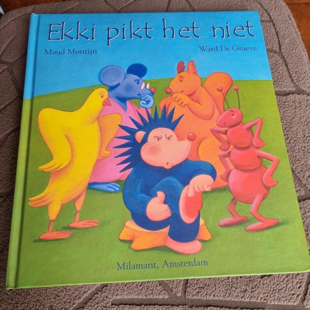 Ekki pikt het niet - Prentenboek Maud Montijn, Ophalen of Verzenden, Zo goed als nieuw, Maud Montijn, Ward De Graeve, Fictie algemeen