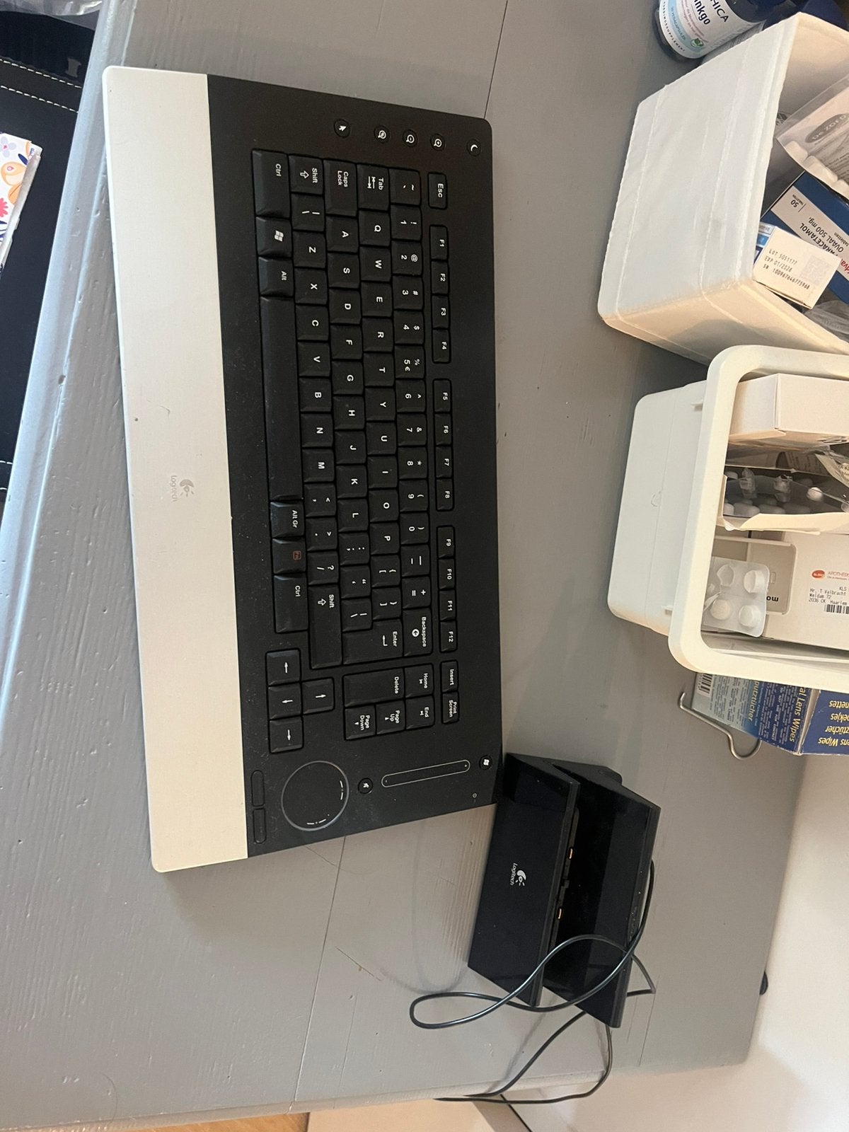 Logitech keyboard zonder kabel, Ophalen of Verzenden