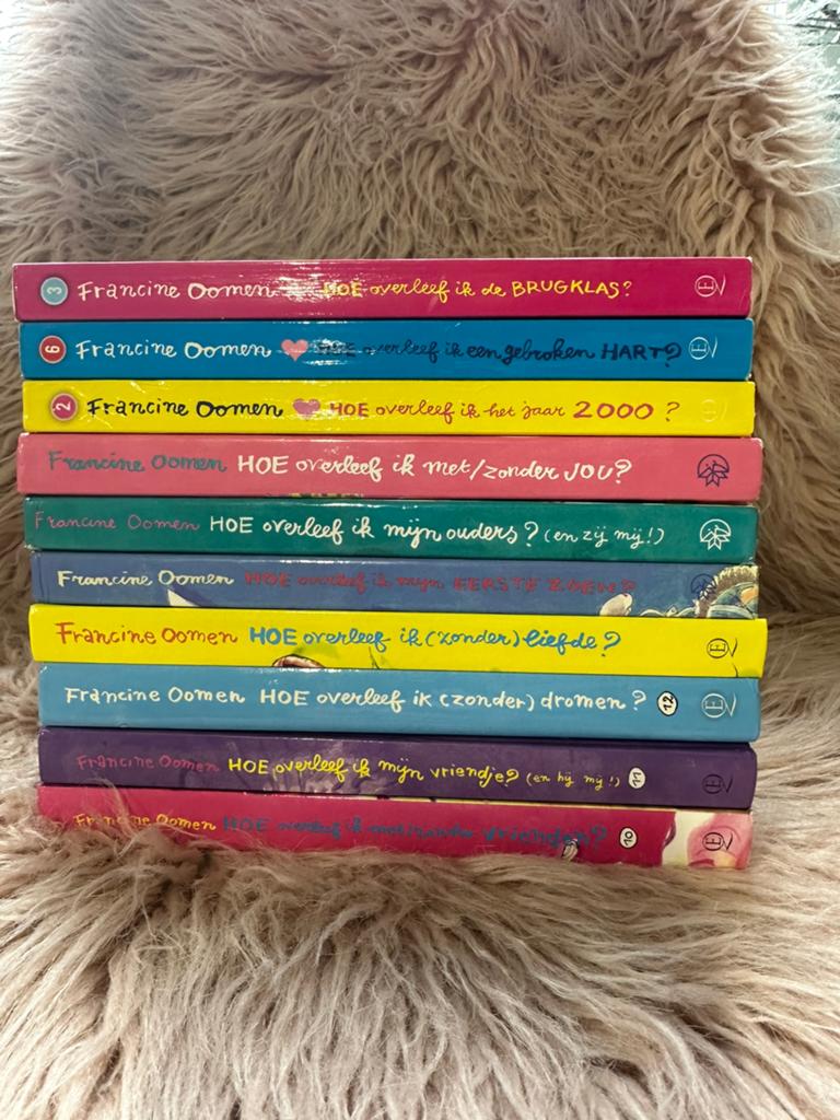Francine Oomen boeken uitzoeken 2,50 per stuk, Ophalen of Verzenden, Zo goed als nieuw