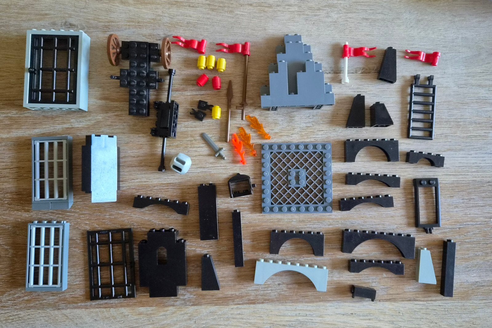 Lego Castle onderdelen - Diverse bouwstenen en accessoires, Ophalen of Verzenden