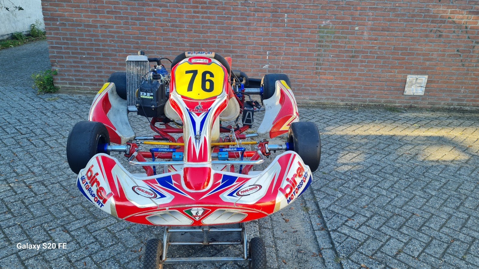 te koop birel met rotax max senior, Sport en Fitness, Ophalen, Gebruikt, Kart