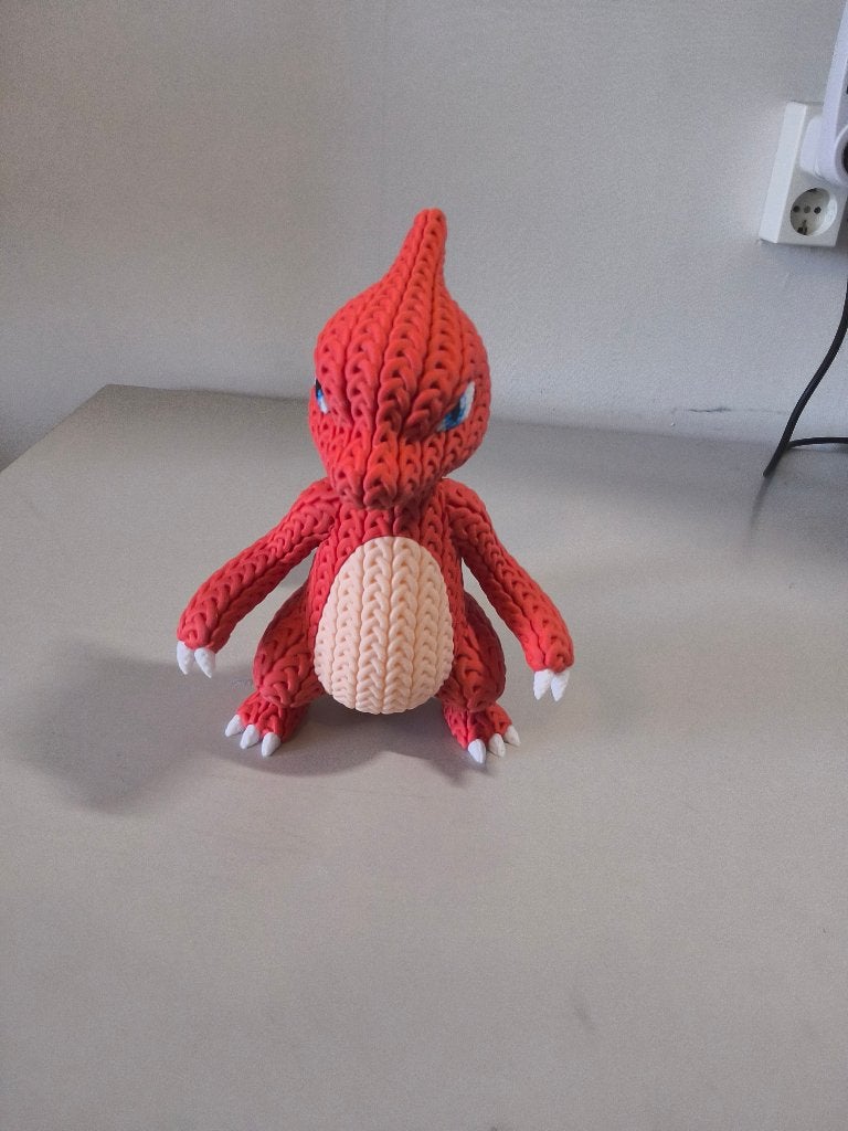3D geprinte Pokemon Charmeleon crochet look, Ophalen of Verzenden, Nieuw