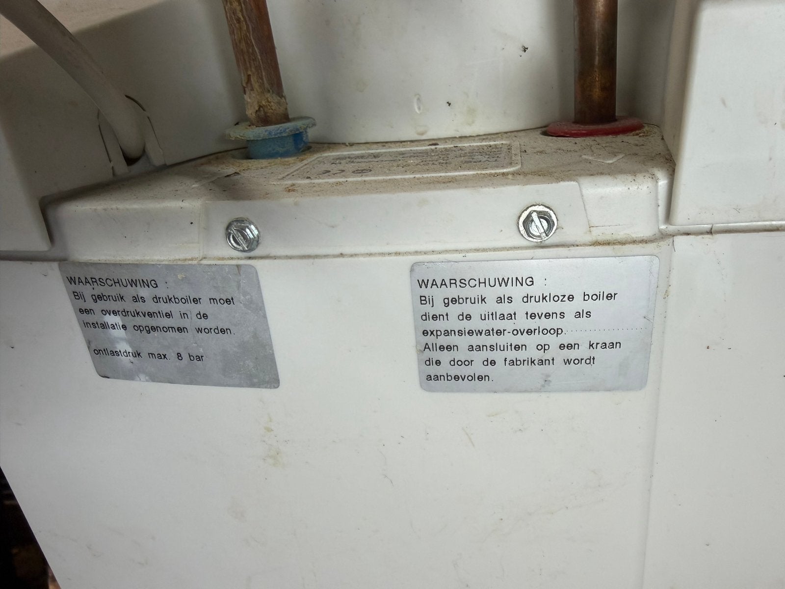 Boiler 10 liter, 1840-2000W, 230-240V, Ophalen, Gebruikt, Boiler, Minder dan 20 liter