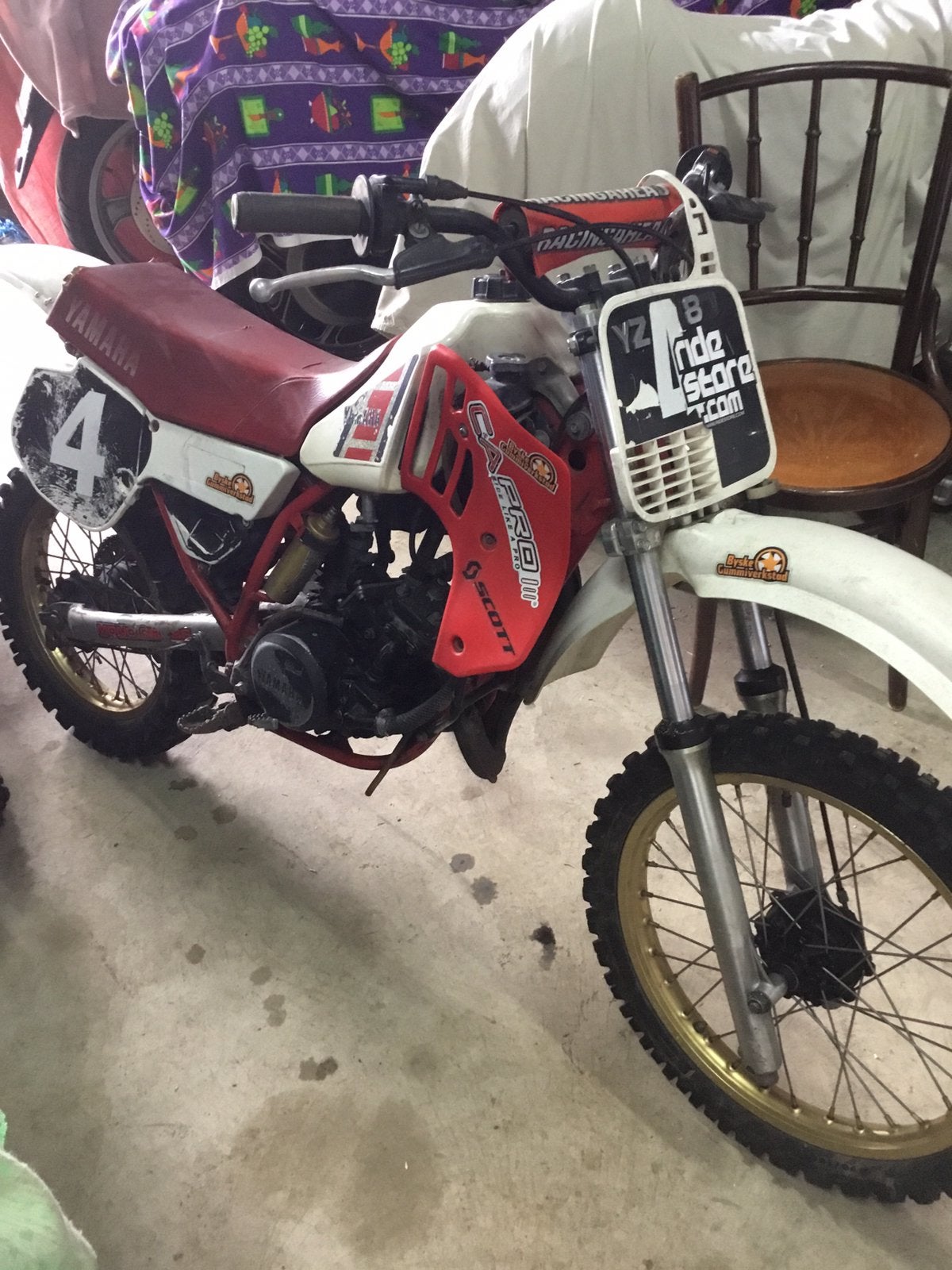 2x Yamaha yz80, Motoren, Motoren | Oldtimers, Crossmotor, Gebruikt, Ophalen