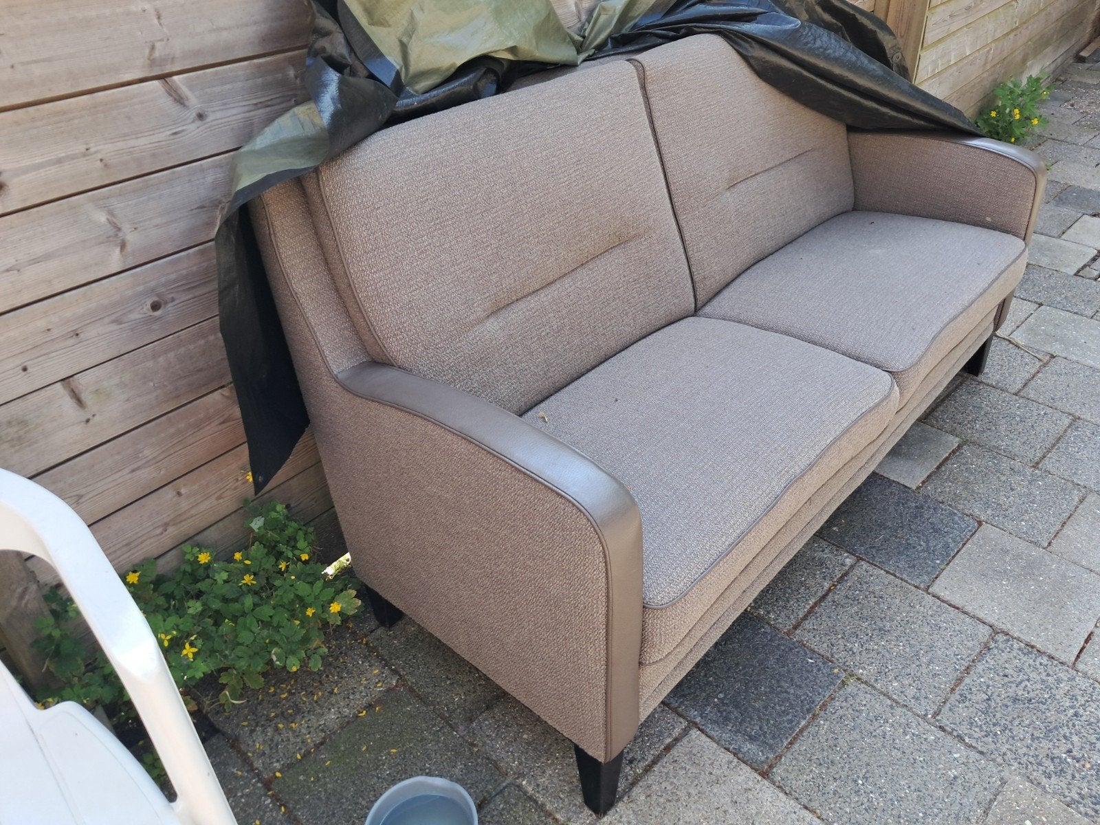 Gratis 2,5-zits bankje, Ophalen, Gebruikt, 150 tot 200 cm, Driepersoons