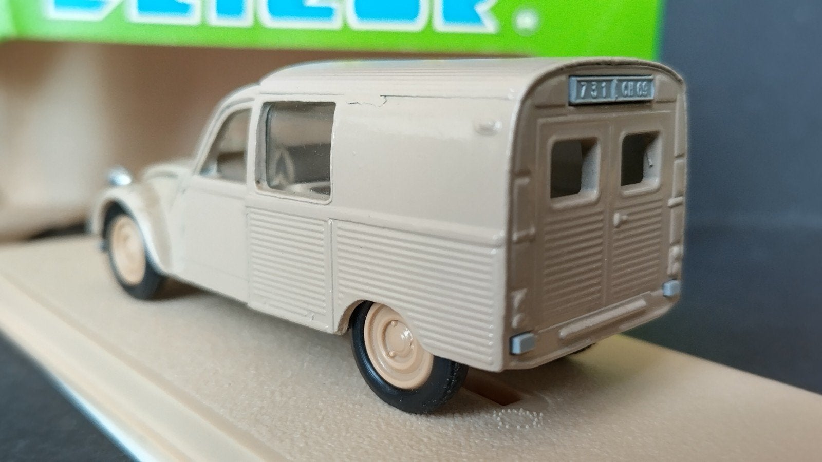 Citroen 3cv 1:43 Eligor Pol, Overige merken, Auto, Verzenden, .