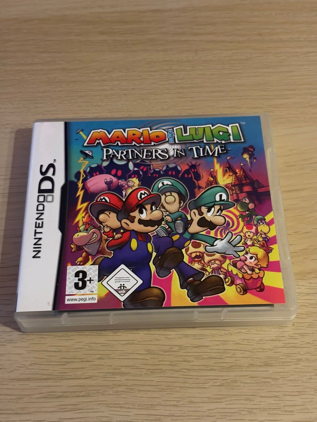 Mario & Luigi Partners in Time - Nintendo DS, Spelcomputers en Games, Avontuur en Actie, 1 speler, Ophalen of Verzenden, Zo goed als nieuw
