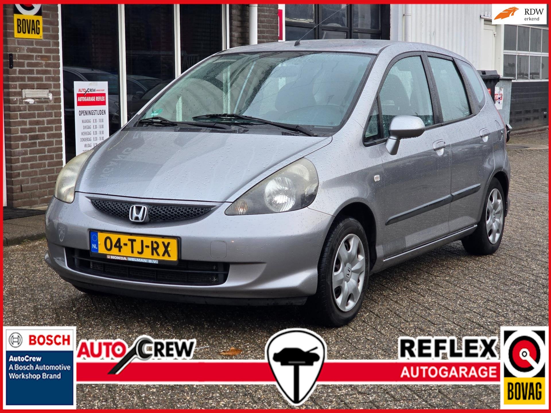 Honda Jazz 1.2 Cool AIRCO|ELEKTR. RAMEN|DEALER OH, Auto's, Voorwielaandrijving, Dealer onderhouden, 4 cilinders, Metallic lak