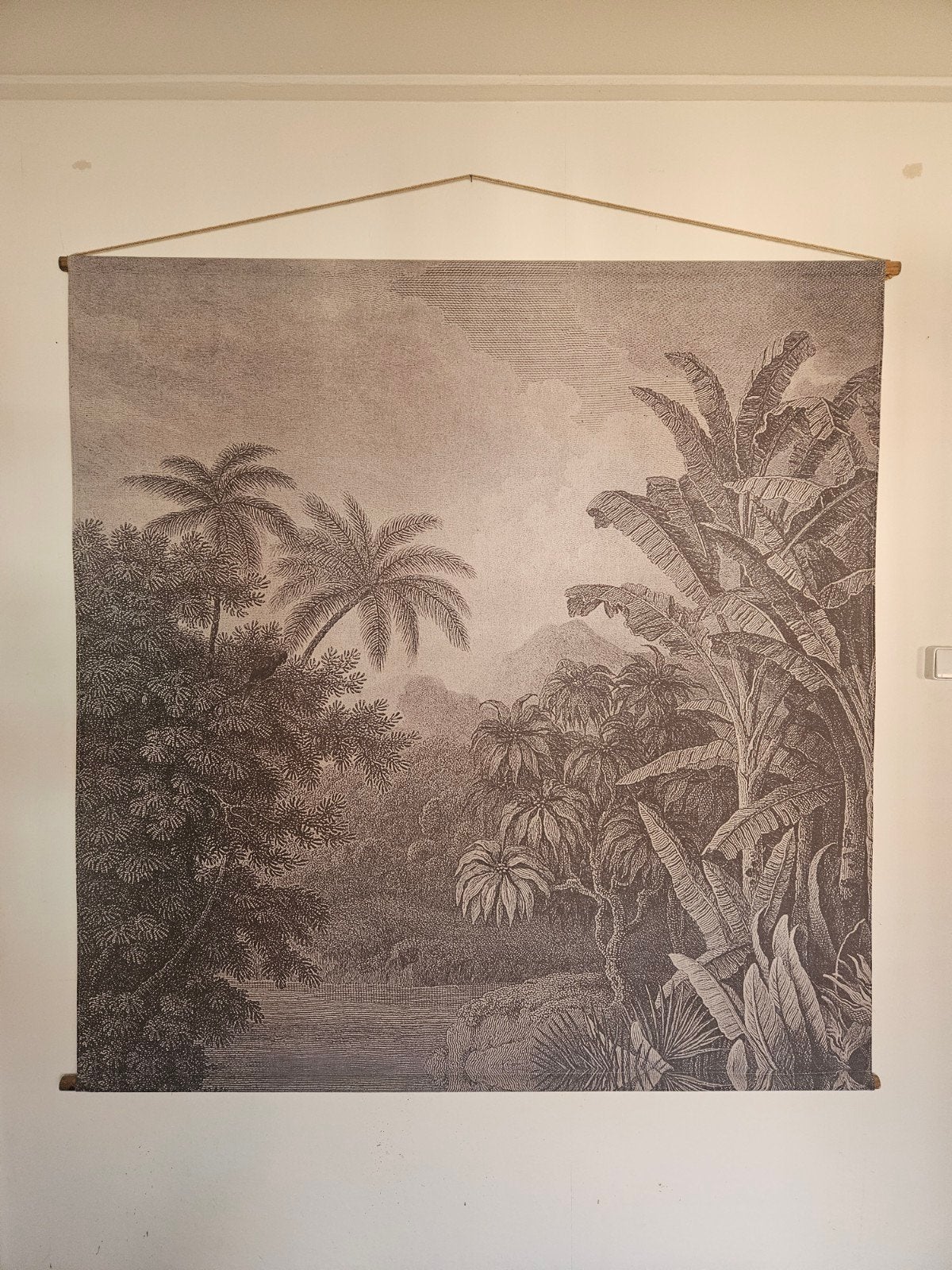 Jungle Wandkleed - HK living, Ophalen, Zo goed als nieuw, Print
