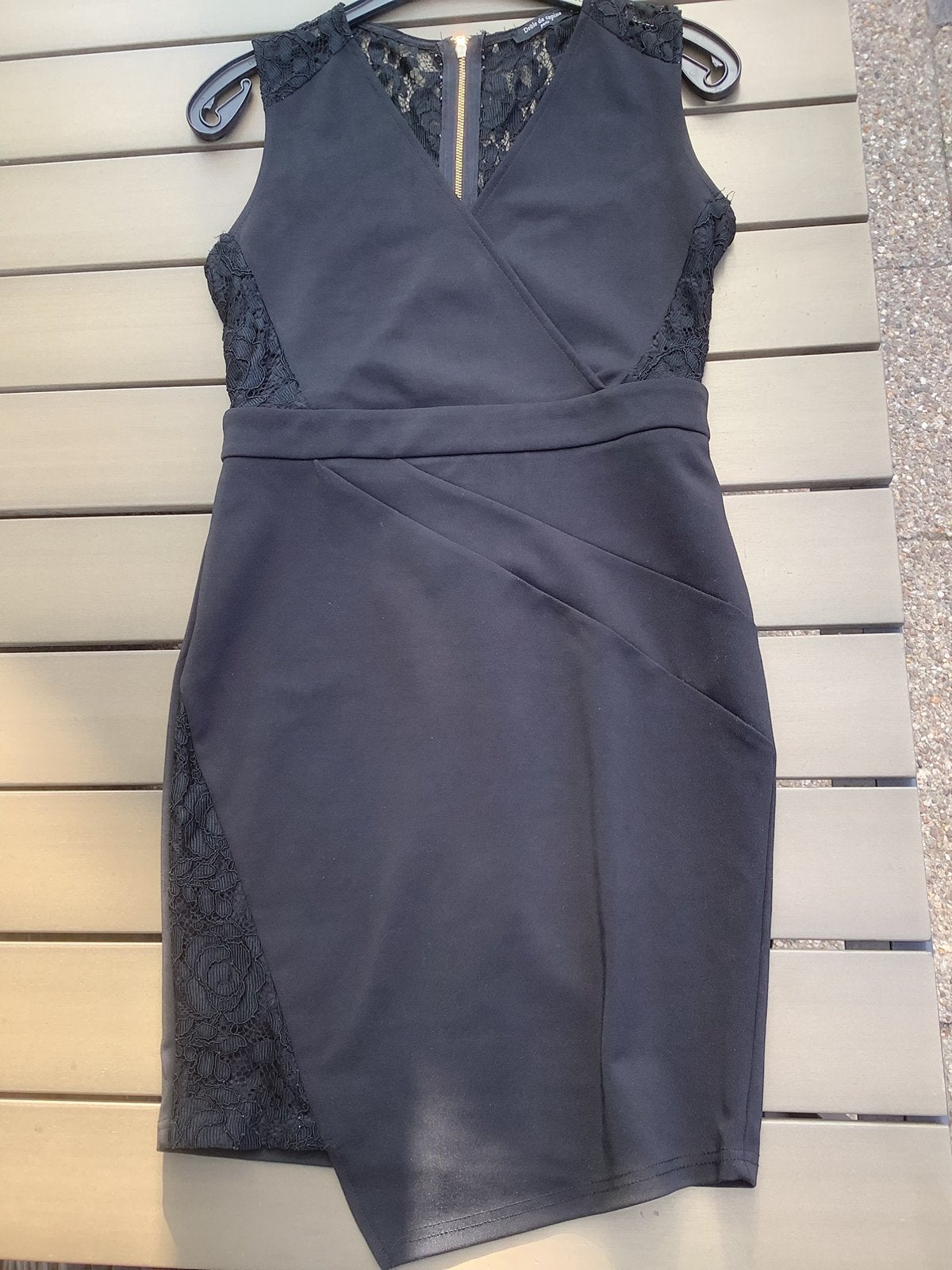 Dames jurk zwart, Kleding | Dames, Jurken, Ophalen, Zo goed als nieuw, Zwart