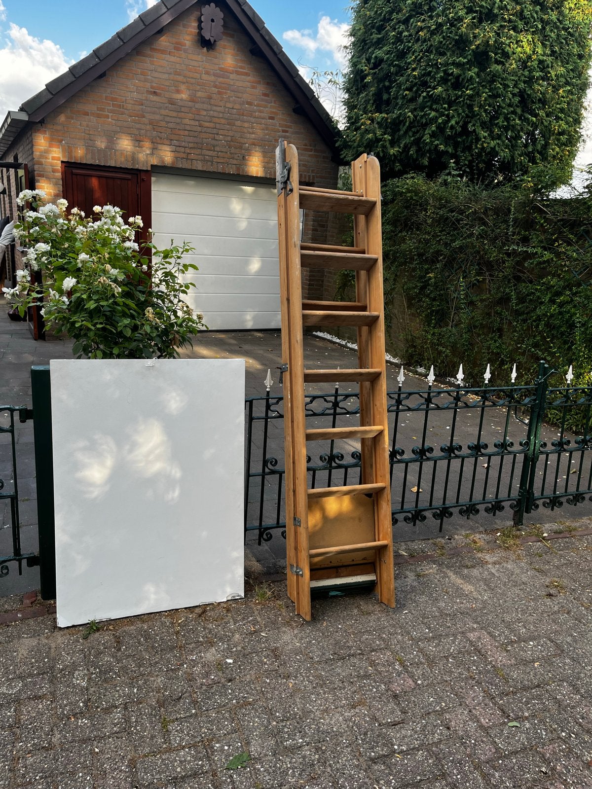 Vlizotrap - Zolderluik met uitschuifbare trap, Doe-het-zelf en Verbouw, Ladders en Trappen, Ophalen, Gebruikt, Trap, Opvouwbaar of Inschuifbaar