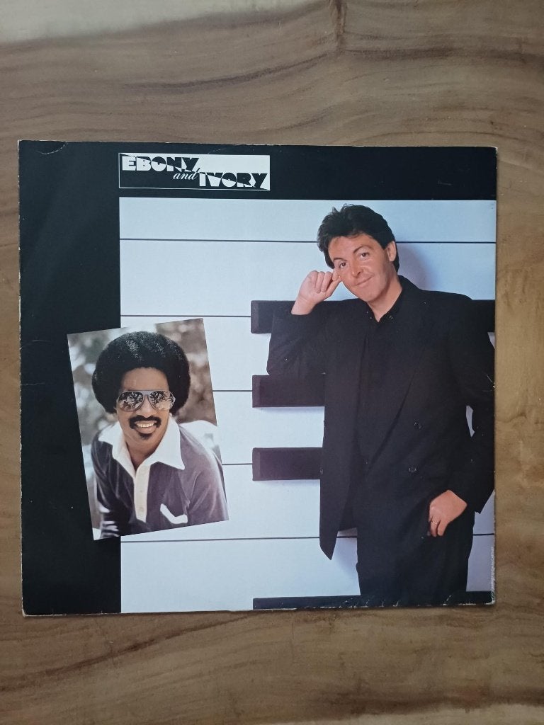 Ebony and Ivory - Vinyl, Ophalen, Zo goed als nieuw, 12 inch