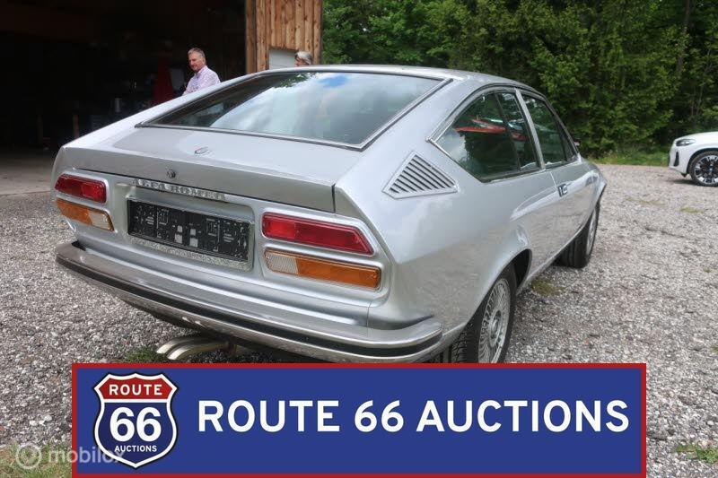 Alfa Romeo Alfetta GT 1.6 | 1979 | Route 66 Auctions, Auto's, Overige carrosserieën, Zwart, Bedrijf, Handgeschakeld