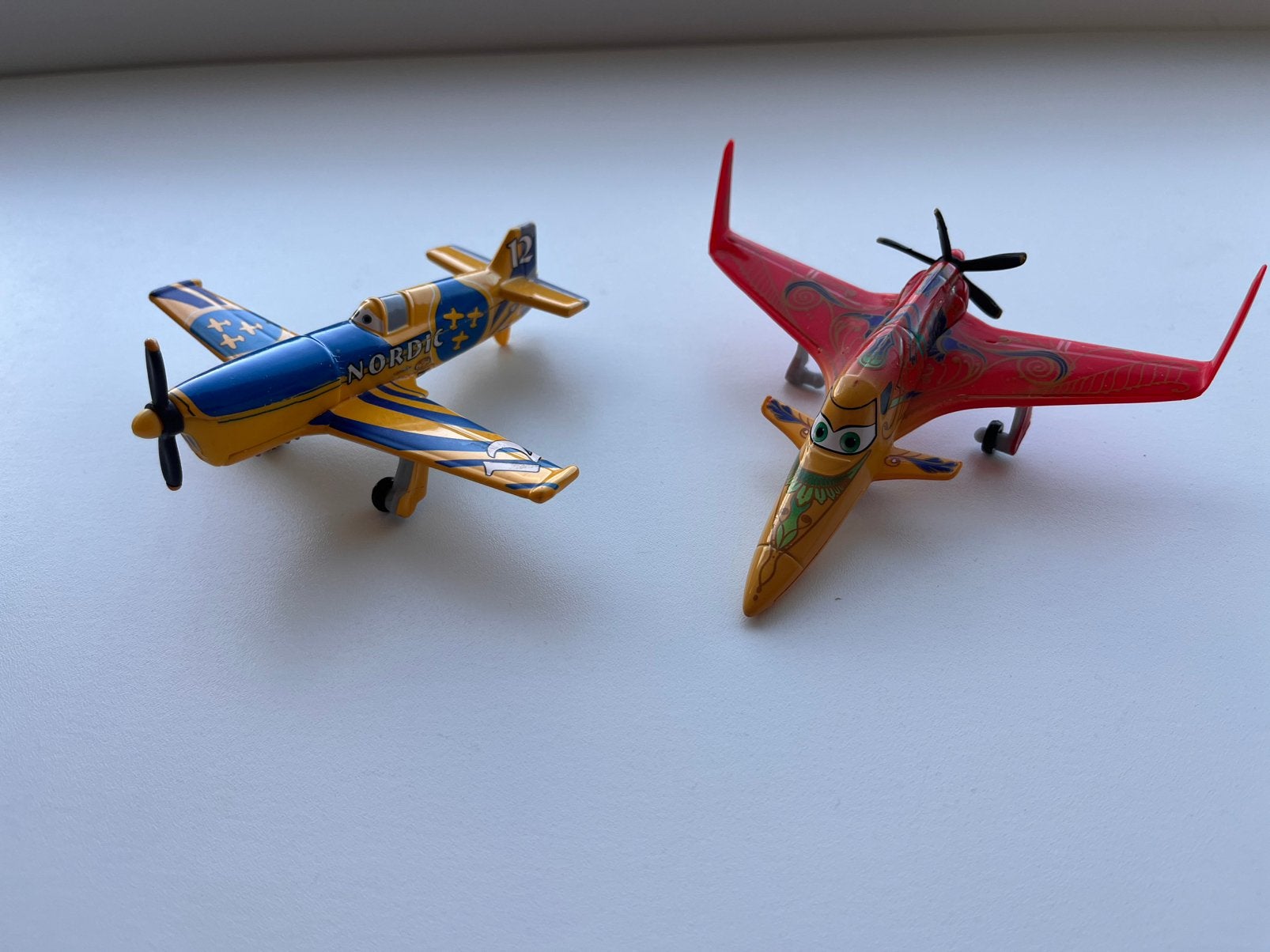 Disney Planes vliegtuigen Gunnar Viking en Ishani, Ophalen of Verzenden, Gebruikt