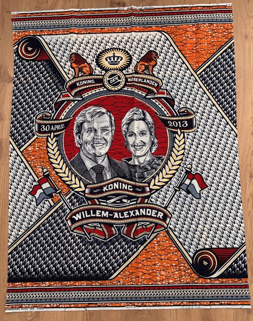 Herinneringsstof inhuldiging 2013, Vlisco. Uniek!, Verzenden, Nieuw, Nederland, Overige typen