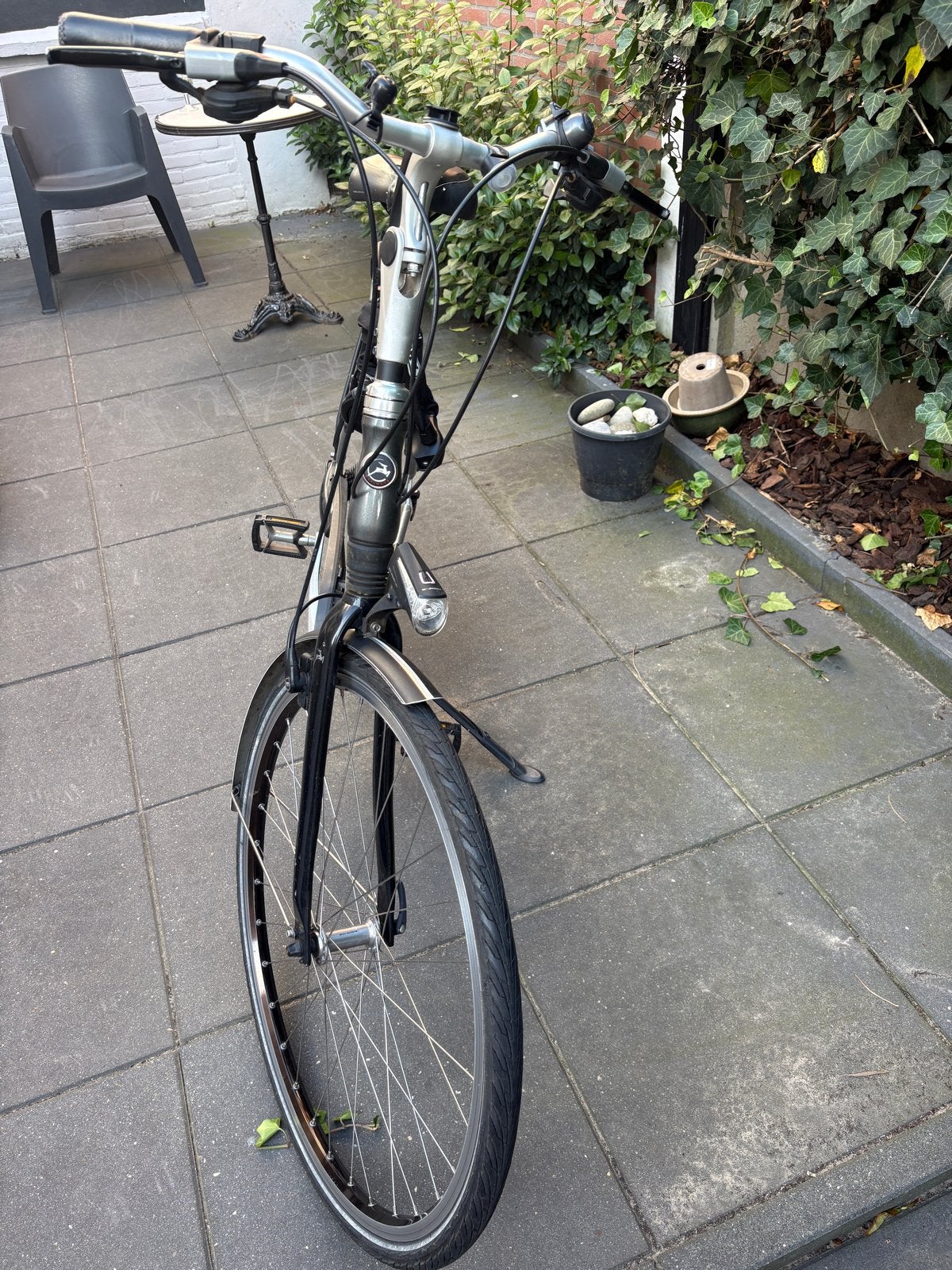 Gazelle Ultimate 2 Ti Herenfiets - 57 cm, Ophalen, Gebruikt, Velgrem, Versnellingen