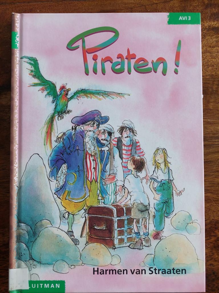 AVI3 boek Harmen van Straaten - Piraten!, Fictie algemeen, Harmen van Straaten, Ophalen of Verzenden, Zo goed als nieuw