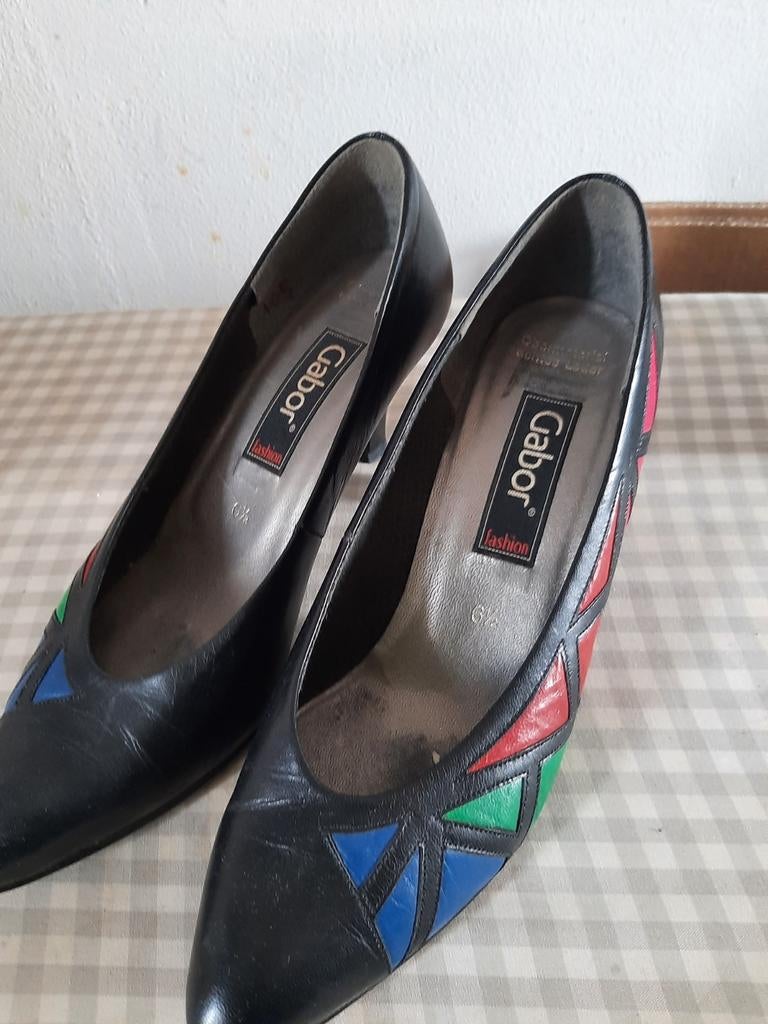 Gabor pumps met gekleurde details  maat 6, Gabor, Ophalen of Verzenden