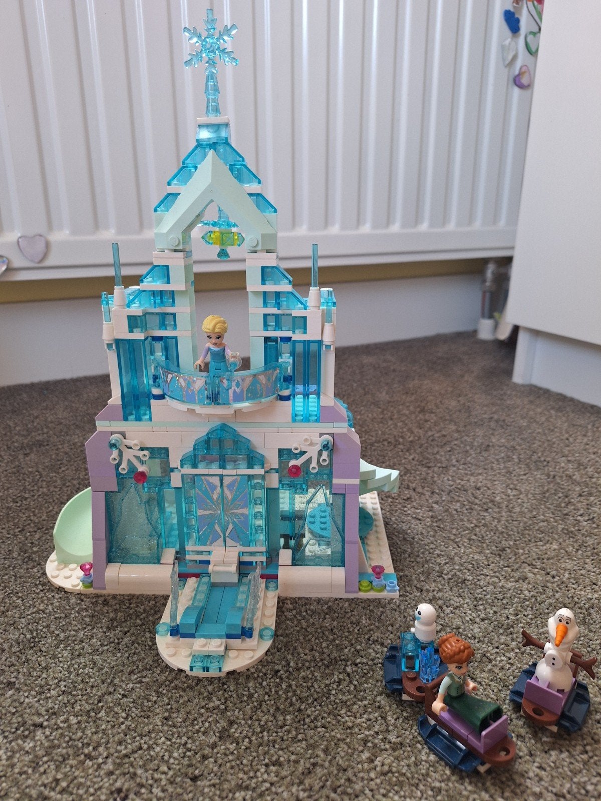 Lego Disney, Elsa's magische ijspaleis, Lego, Inclusief accessoires, Ophalen of Verzenden, Zo goed als nieuw
