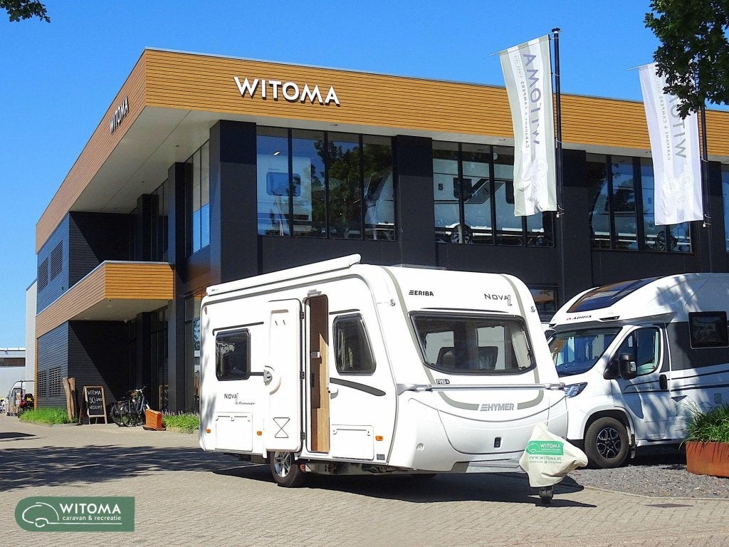 Eriba Nova Light Runner 465 super compleet !, Caravans en Kamperen, Caravans, Standaardzit, Bedrijf, Overige typen, 4 tot 5 meter