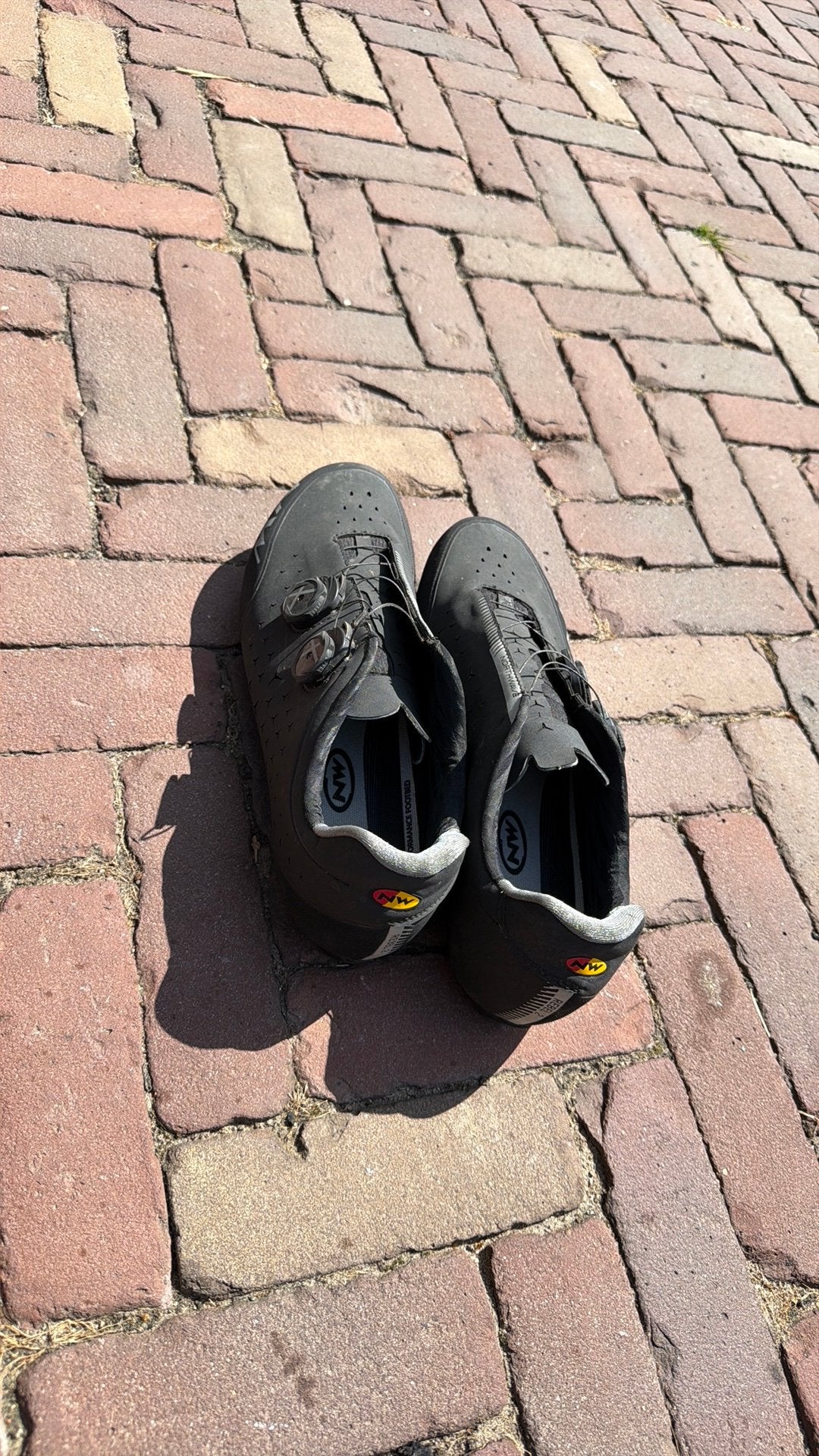 Fietsschoenen northwave carbon maat 46, Ophalen of Verzenden, Zo goed als nieuw