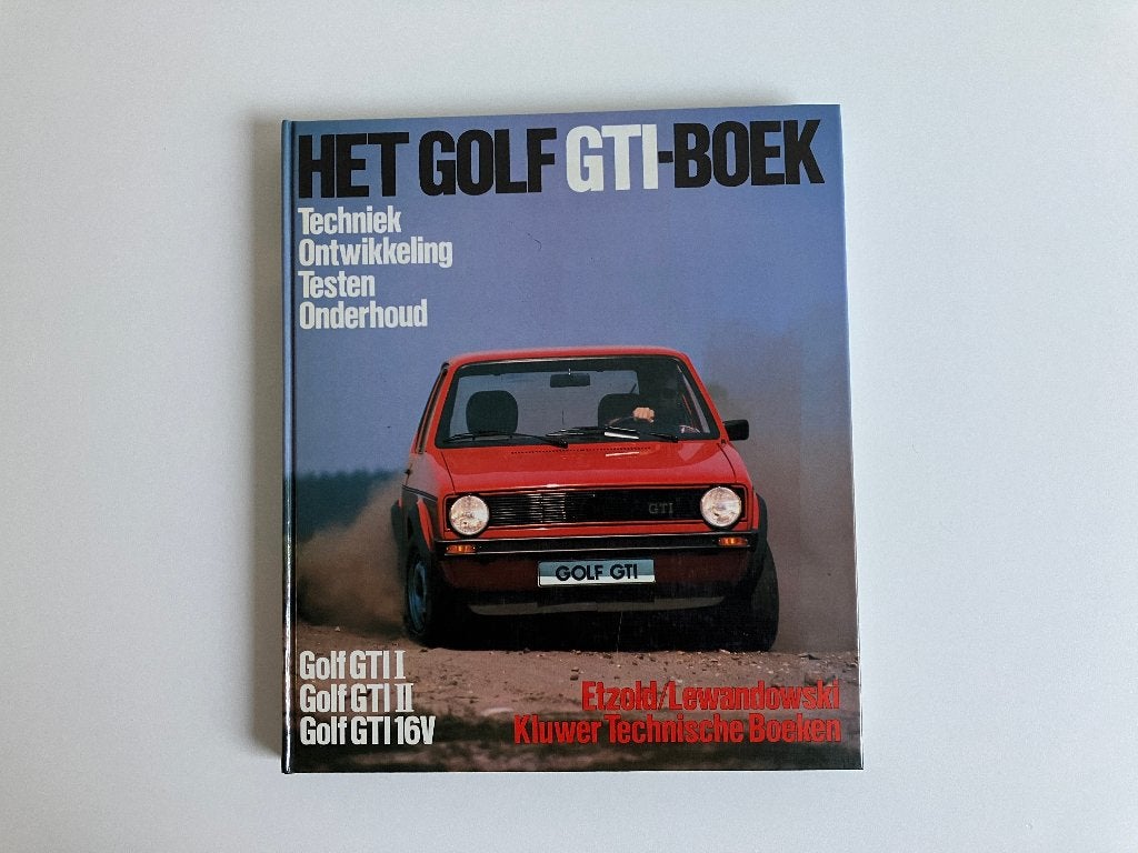 Het VW Golf GTI boek (Kluwer), Boeken, Ophalen of Verzenden, Zo goed als nieuw, Volkswagen