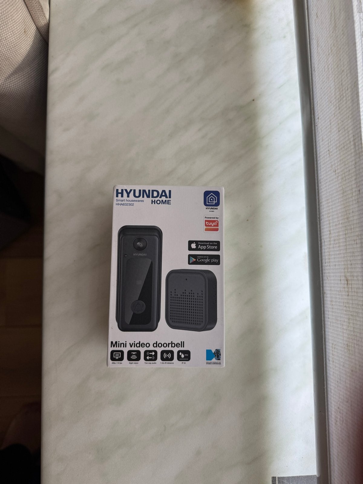 Hyundai Home Mini Video Deurbel - Nieuwstaat, Ophalen, Bewegingsdetectiesensor, Nieuw, Draadloos