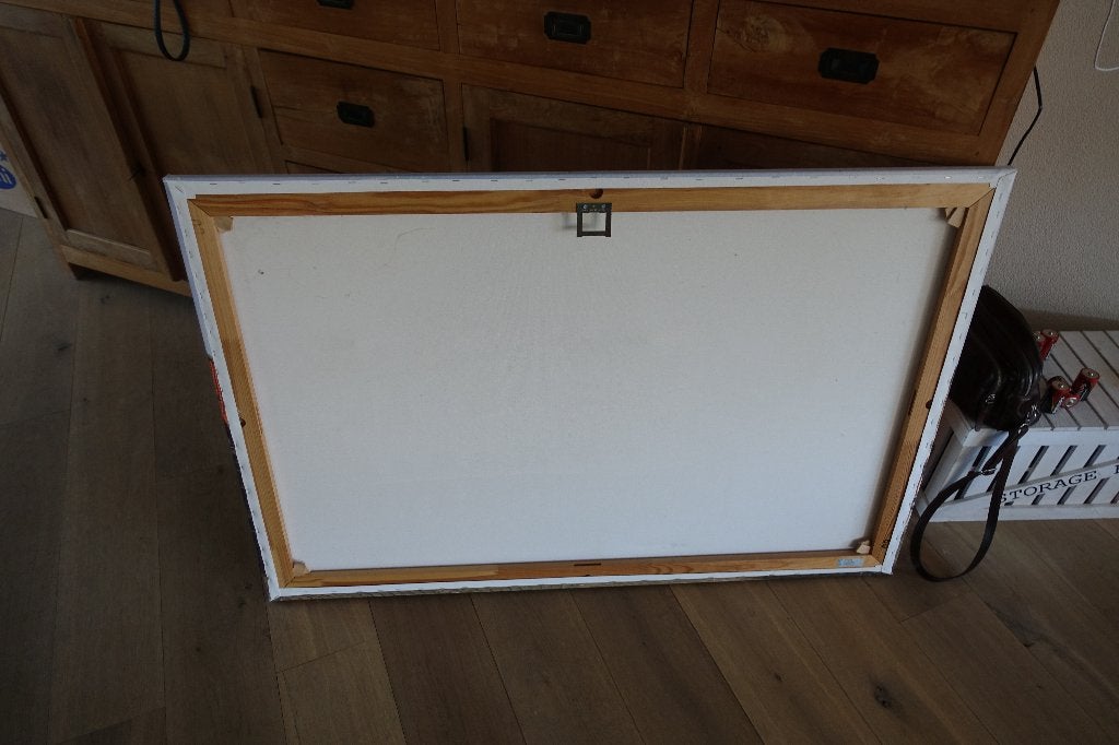Grote foto op Linnen schilderij van Hoorn De Waeg 80 x 120, Ophalen, Zo goed als nieuw, Schilderij, 100 tot 125 cm