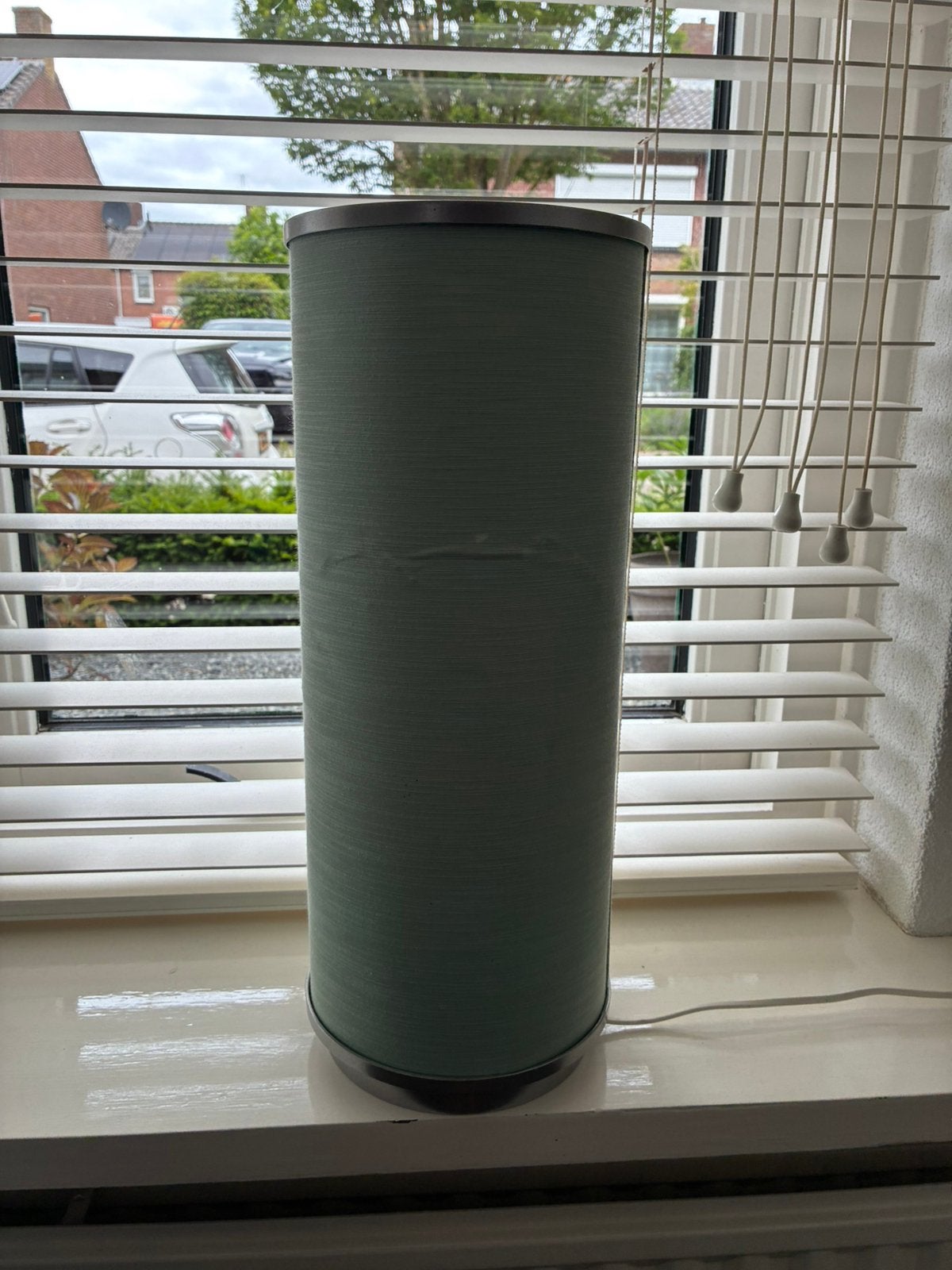 Tafellamp ikea blauw, Ophalen, Gebruikt, Minder dan 50 cm