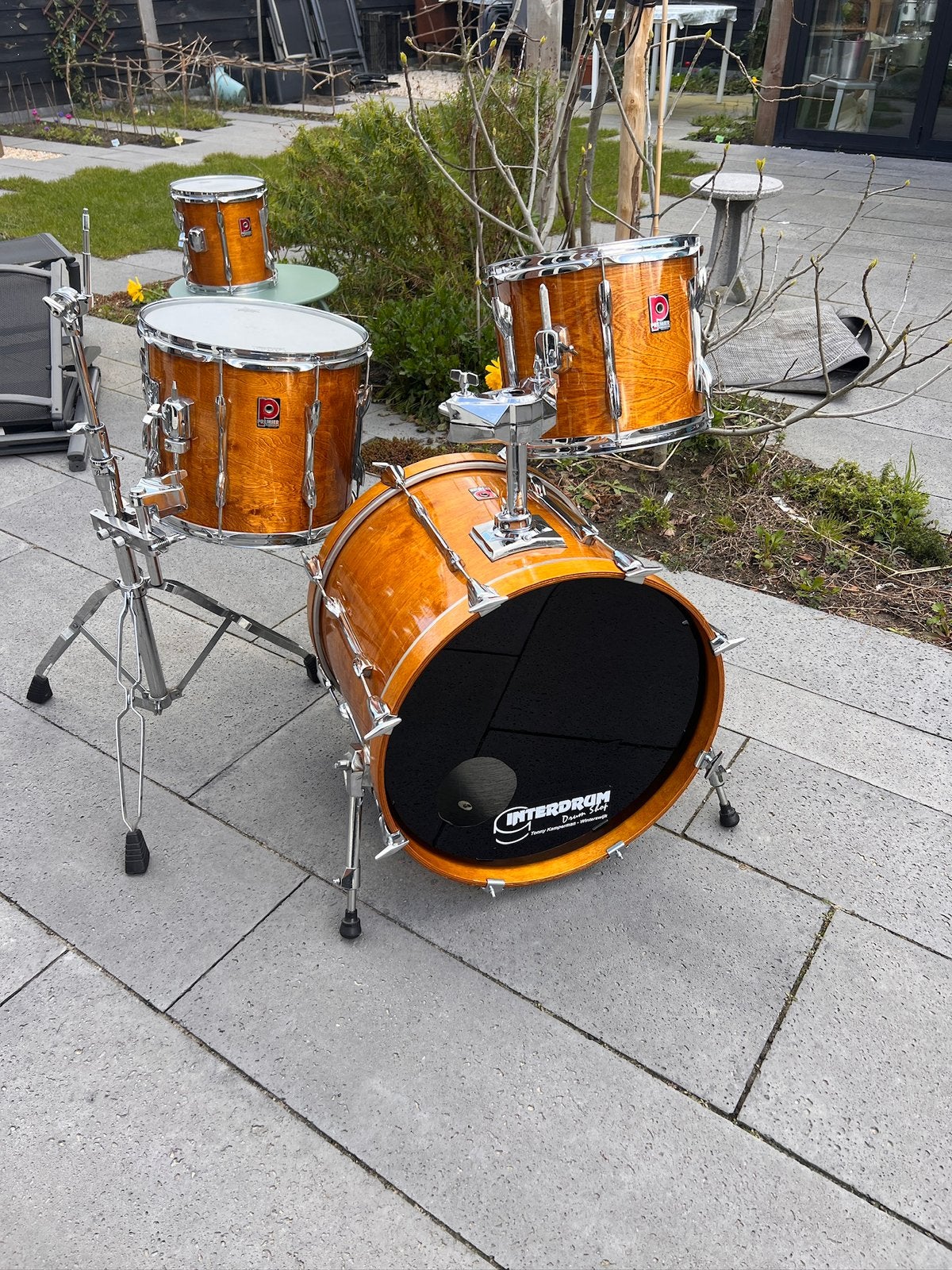 (Vintage) Drumstel te ruil/koop!, Ophalen, Zo goed als nieuw, Premier
