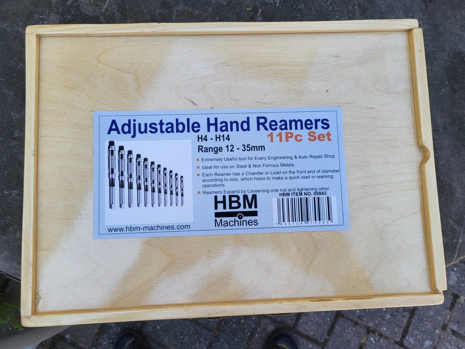 hbm verstelbare hand ruimer nieuw 25.00 euro, Ophalen of Verzenden, Nieuw, Overige typen, Overige merken