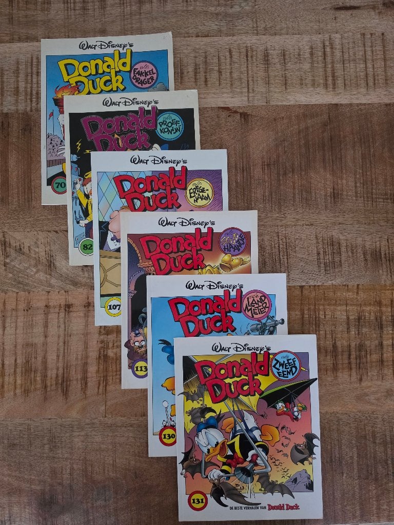 Donald Duck albums – Beste verhalen, Big Fun & meer, Meerdere stripboeken, Ophalen of Verzenden, Gelezen