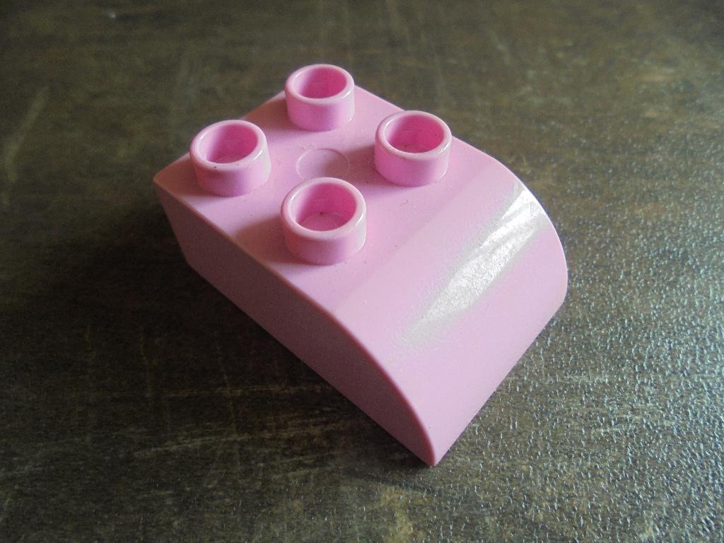 Lego Duplo Brick 2x3 Slope Curved (zie foto's) 2, Ophalen of Verzenden, Gebruikt, Losse stenen, Duplo