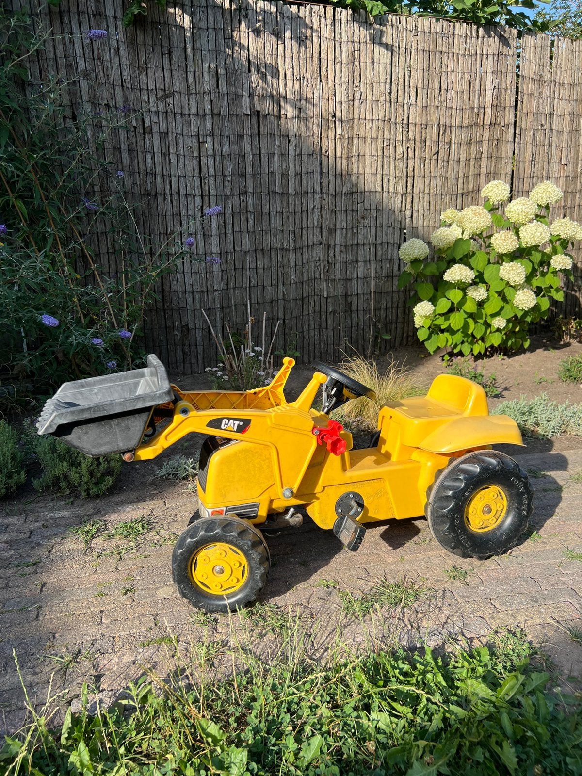 CAT kinder traptractor met laadbak, Ophalen, Gebruikt, Overige merken