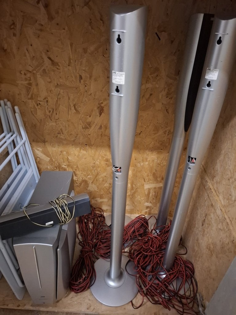 Muziekboxen, Ophalen, Gebruikt, 120 tot 150 watt, JVC