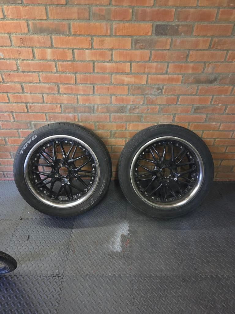 4x100 R17 225/45 94y velgen met banden, Auto-onderdelen, Banden en Velgen, Ophalen, Gebruikt, Banden en Velgen, 17 inch