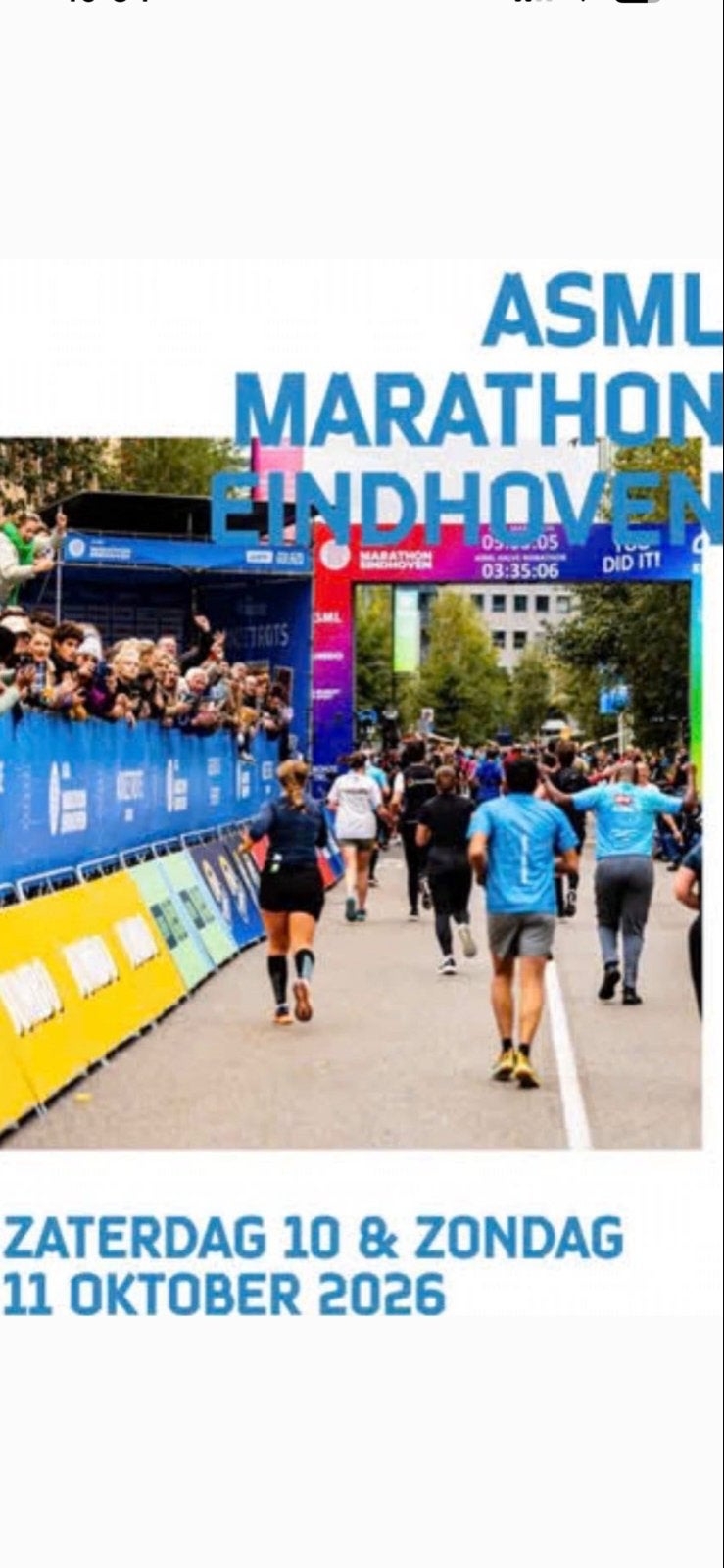 ASML halve marathon startbewijs te koop, Tickets en Kaartjes