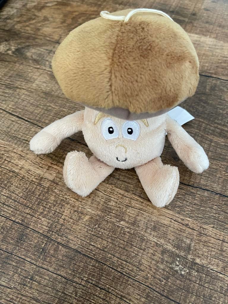 Leuke paddenstoel knuffel - Nieuw, Ophalen of Verzenden, Nieuw, Overige typen