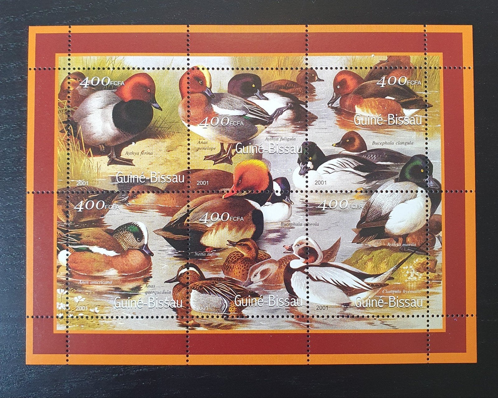 Guinee-Bissau 2001 Vogels Eenden Michel 1458-1463 postfris, Postzegels en Munten, Verzenden, Postfris, Dier of Natuur