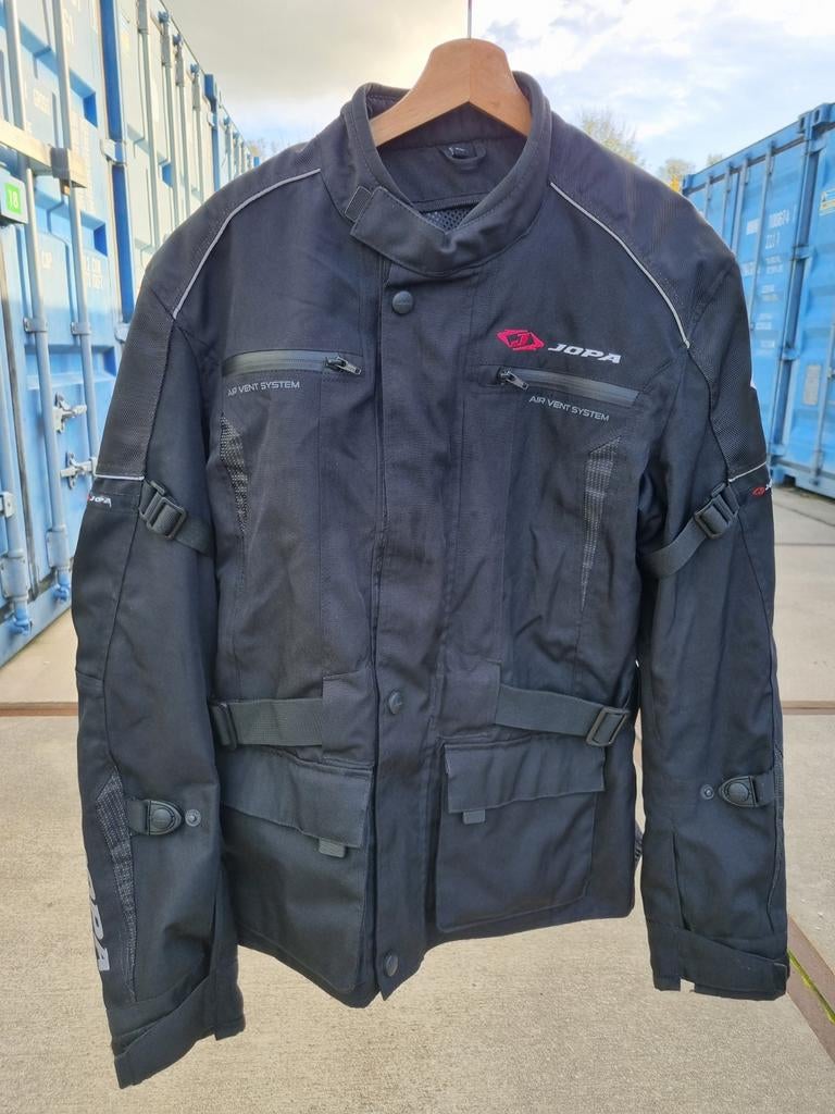 Jopa Omega V2 motorpak, jas, broek, en binnenvoering., Ophalen