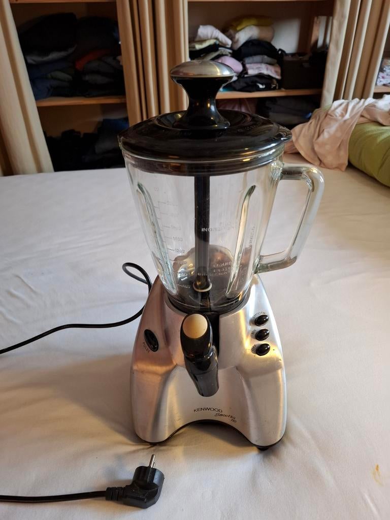 Kenwood Smoothie Pro Blender - Zilver, Witgoed en Apparatuur, Keukenmixers, 1 tot 2 liter, Ophalen, Gebruikt, 3 snelheden of meer