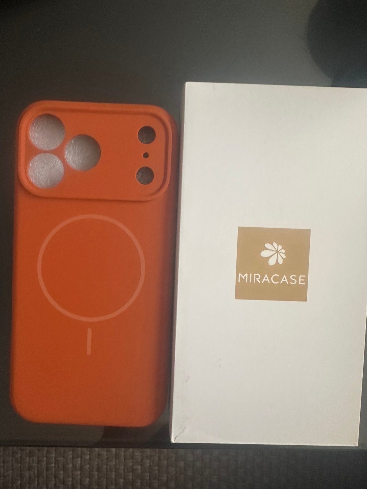 Telefoonhoesje iphone 17 pro max! Miracase, Oranje, Overige merken, Nieuw, Hoesje of Tasje