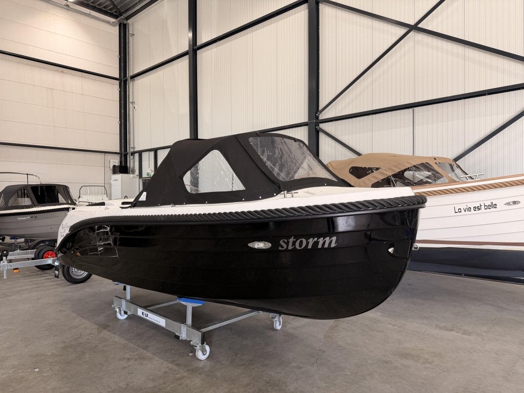 Oud Huijzer 568 Tender 2015 + 60PK Suzuki 2017, Watersport en Boten, Niet ingevuld, 60 pk, Overige typen, Elektrische start