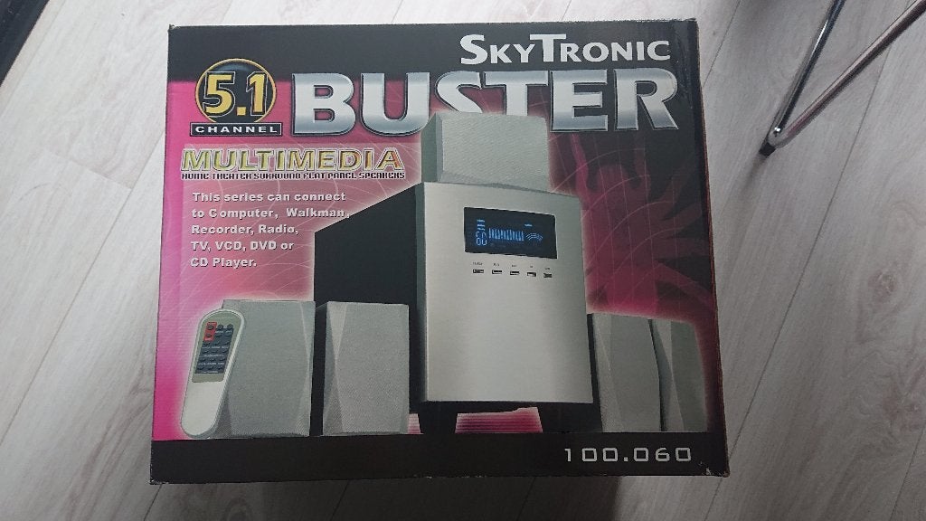 SkyTronic Buster 5.1 surround set nieuw in doos, 70 watt of meer, Nieuw, Overige spelers, Ophalen