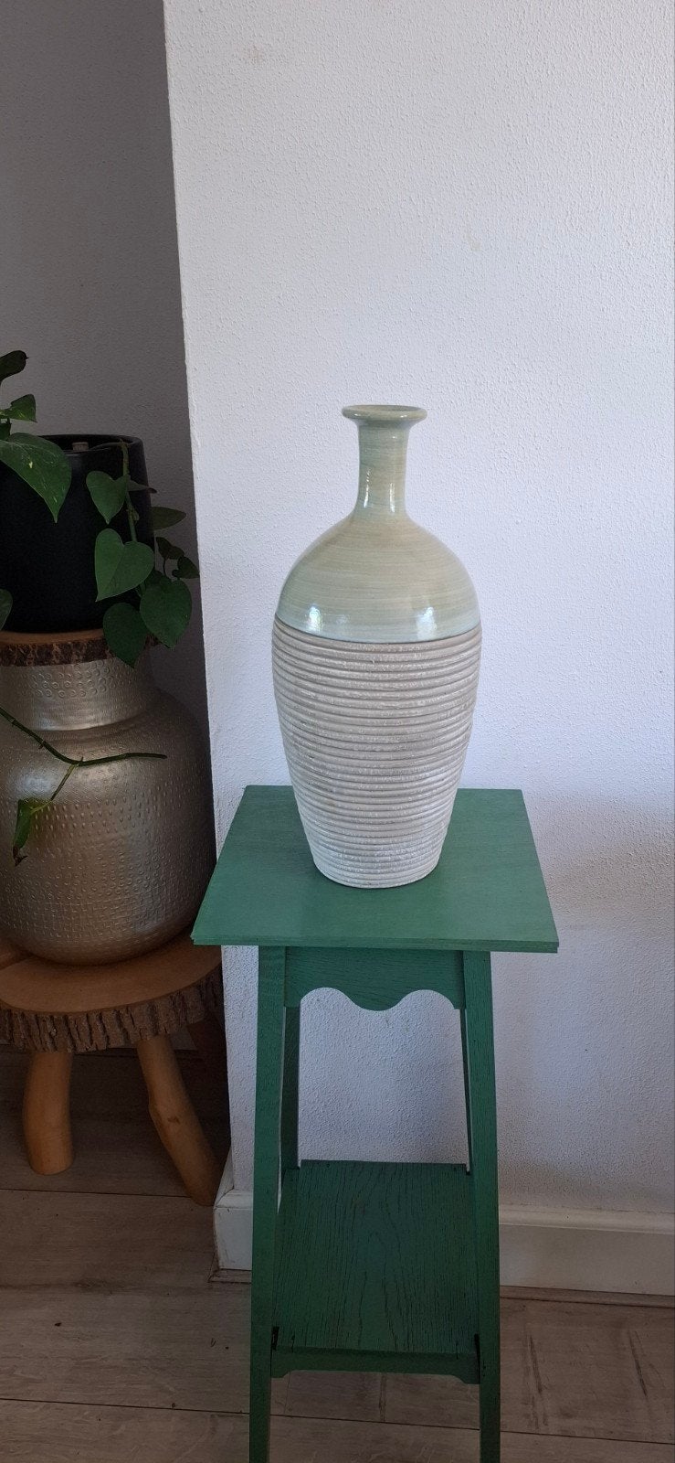 Grote decoratieve vaas, Ophalen