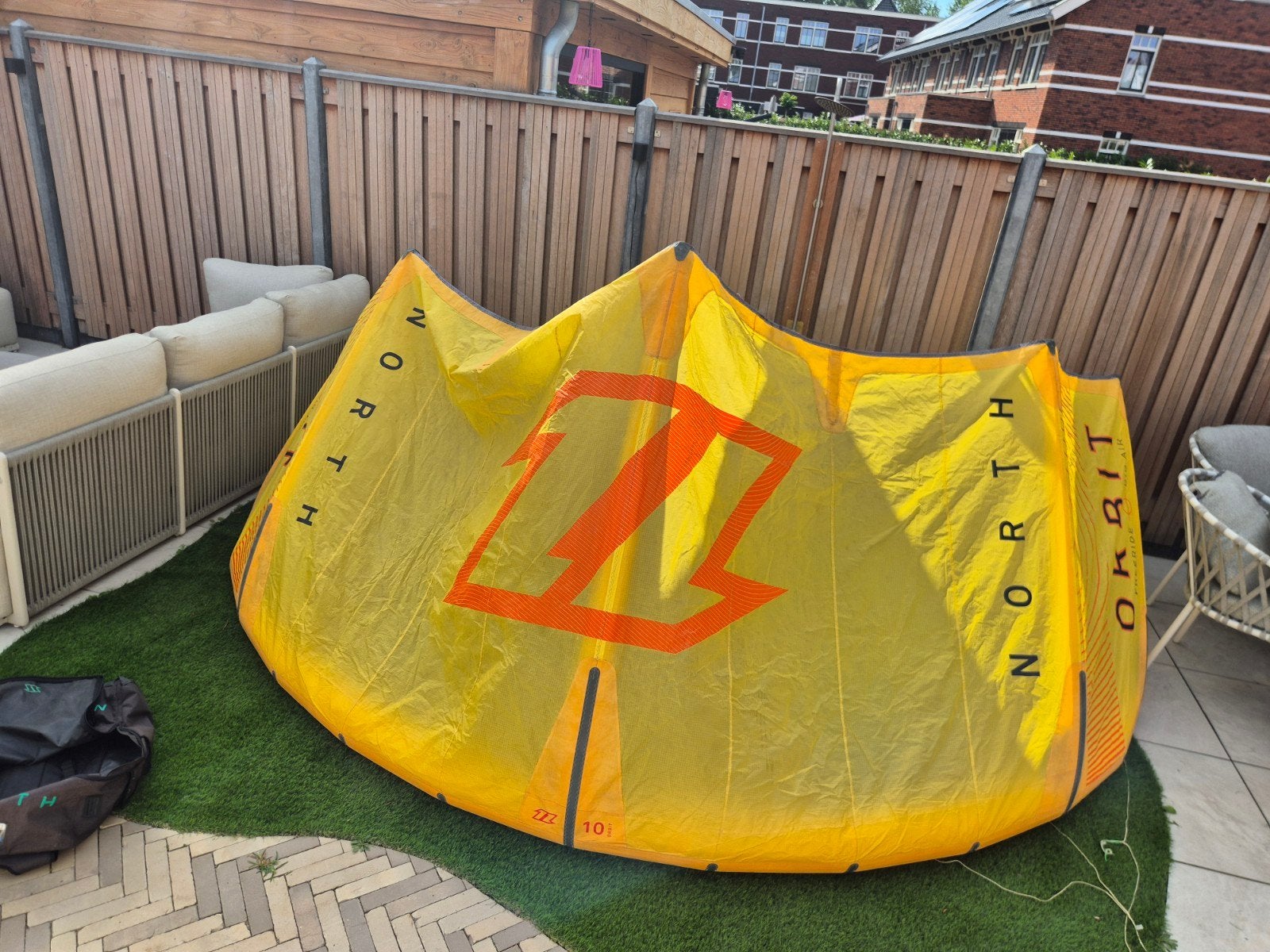 North Orbit 10m Kite 2020 model, Gebruikt, 10 m², Geen board, Ophalen of Verzenden