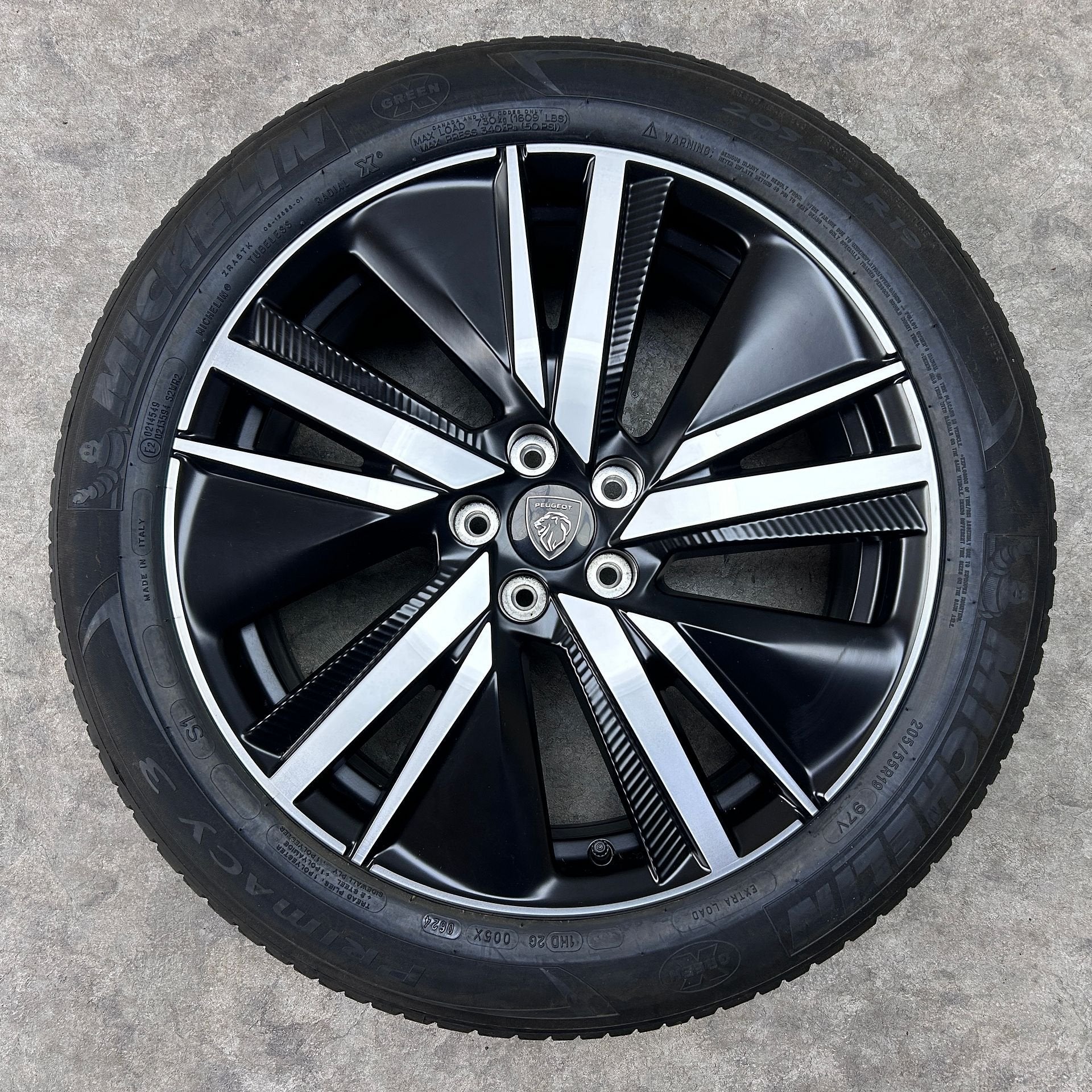 19 inch San Francisco velgen + zomerbanden Peugeot 3008 5008, Auto-onderdelen, Banden en Velgen, 19 inch, -, -, Banden en Velgen
